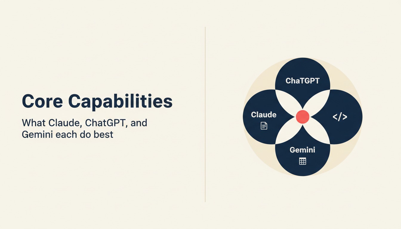 What Each LLM Is Actually Built For