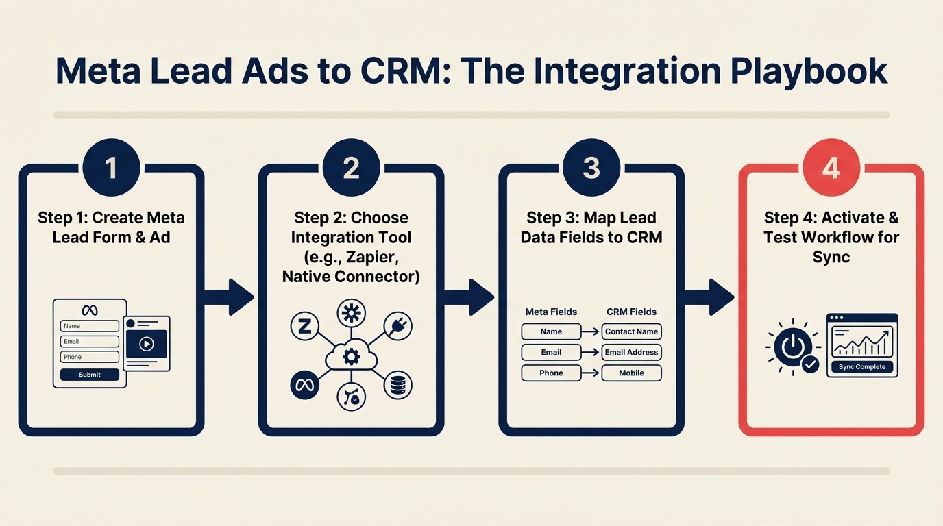 Meta Lead Ads to CRM: The Integration Playbook