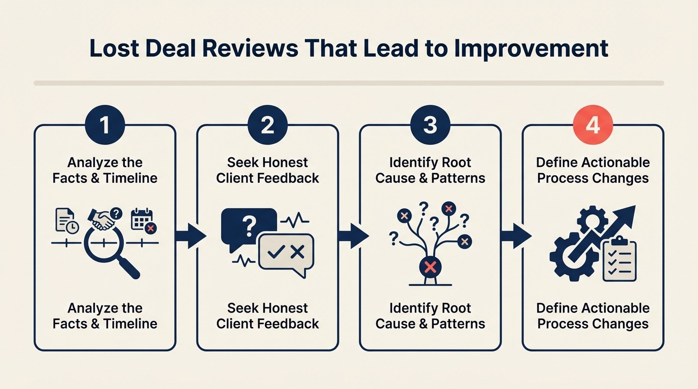 Lost Deal Reviews That Lead to Improvement