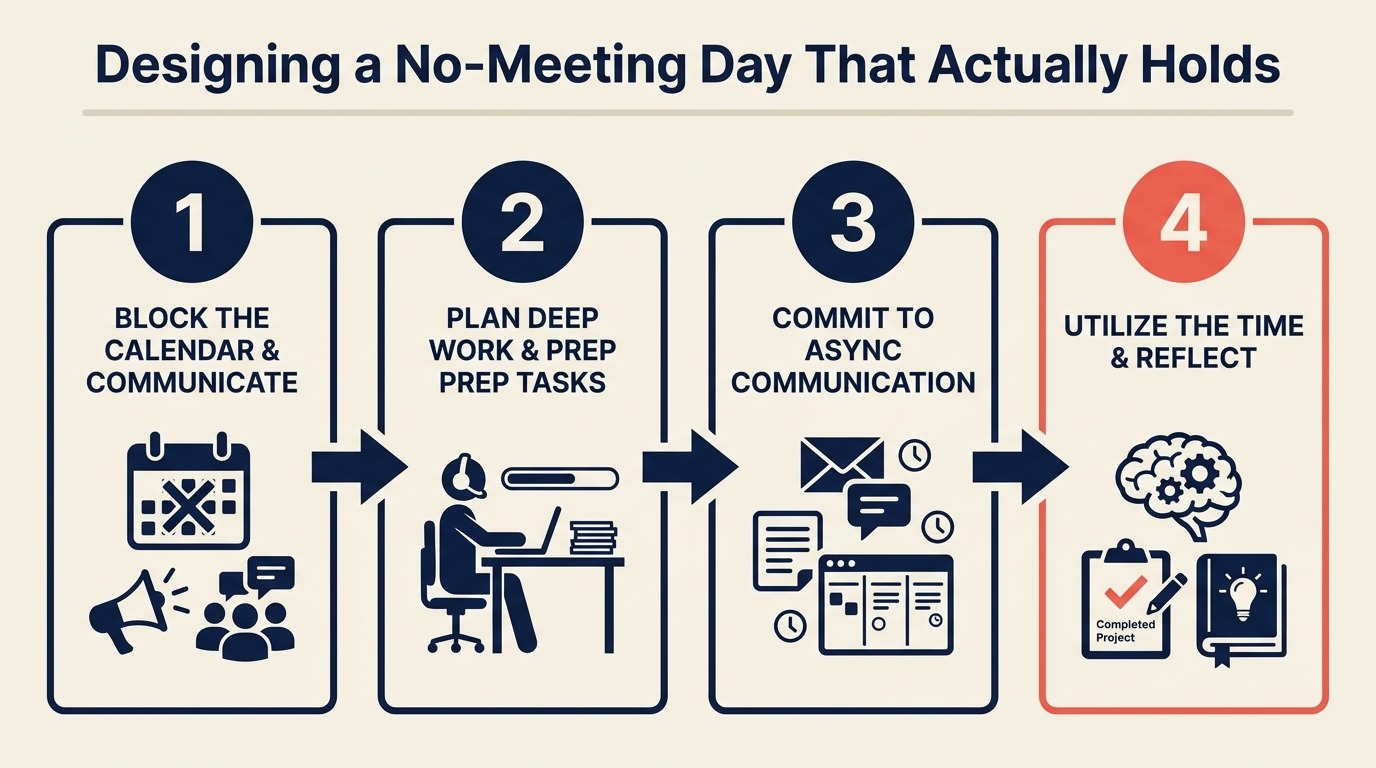 Designing a No-Meeting Day That Actually Holds