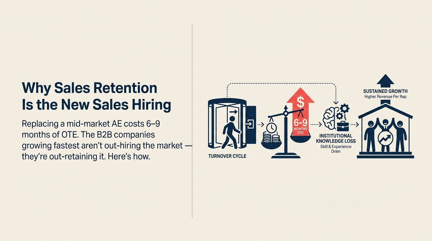 Why Sales Retention Is the New Sales Hiring