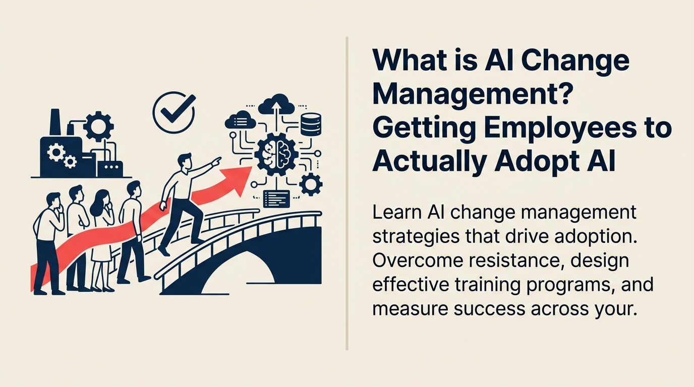 Was ist AI Change Management? Mitarbeiter zu tatsächlicher AI-Adoption bewegen
