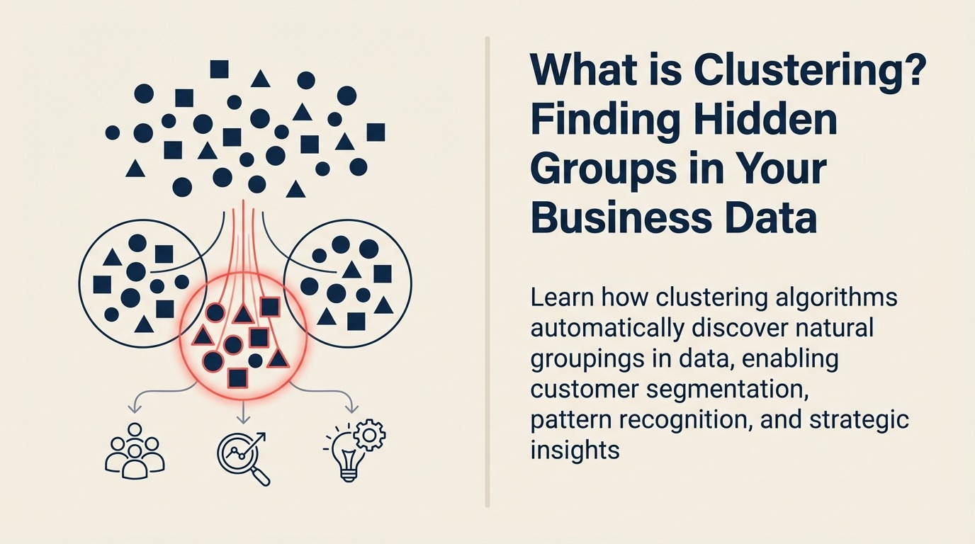 Clusteringとは?ビジネスデータの隠れたグループを発見