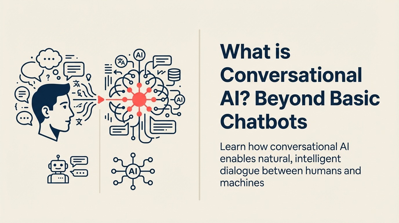 O que é Conversational AI? Além de Chatbots Básicos