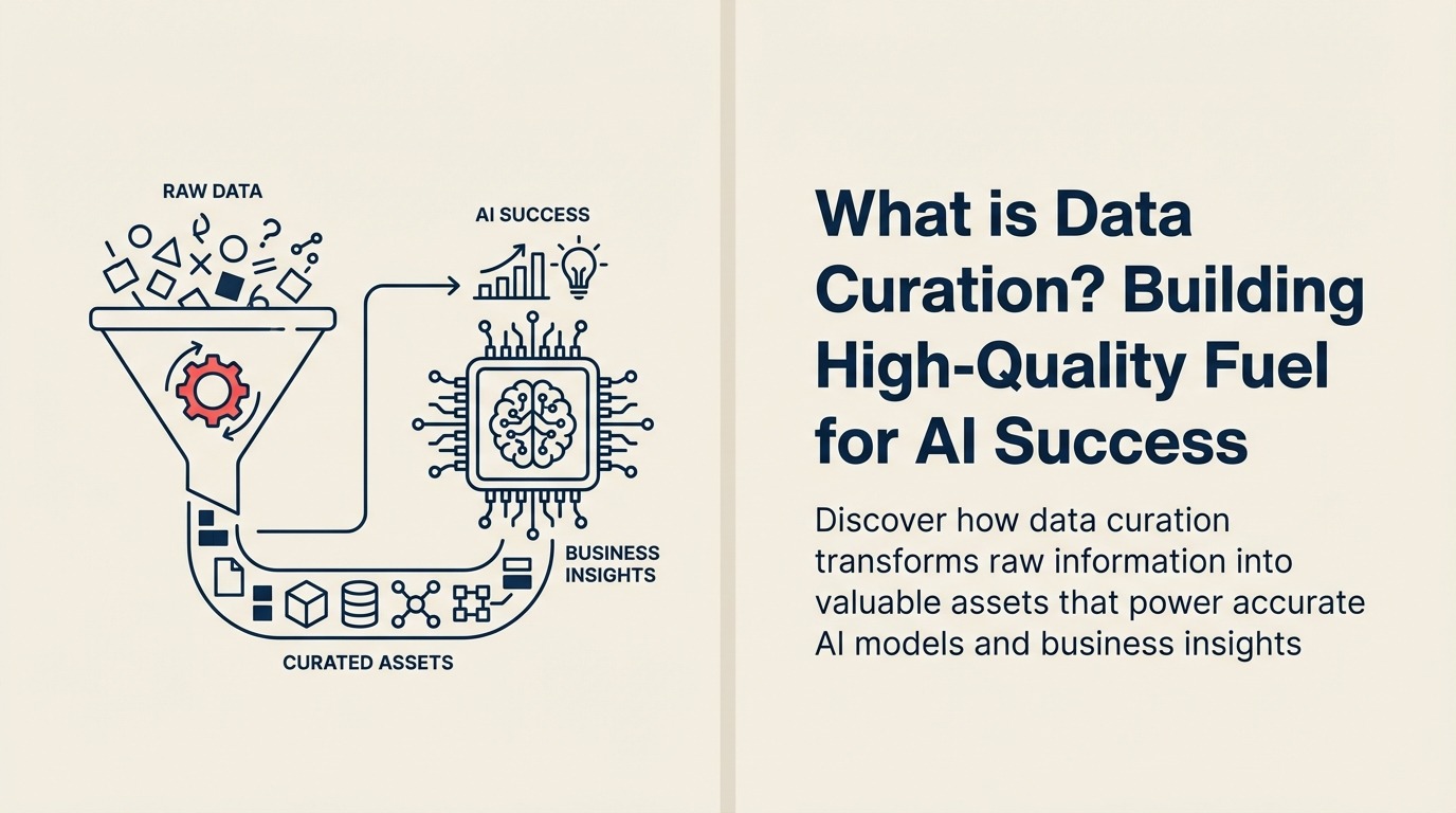 ¿Qué es Data Curation? Construyendo Combustible de Alta Calidad para Éxito de IA