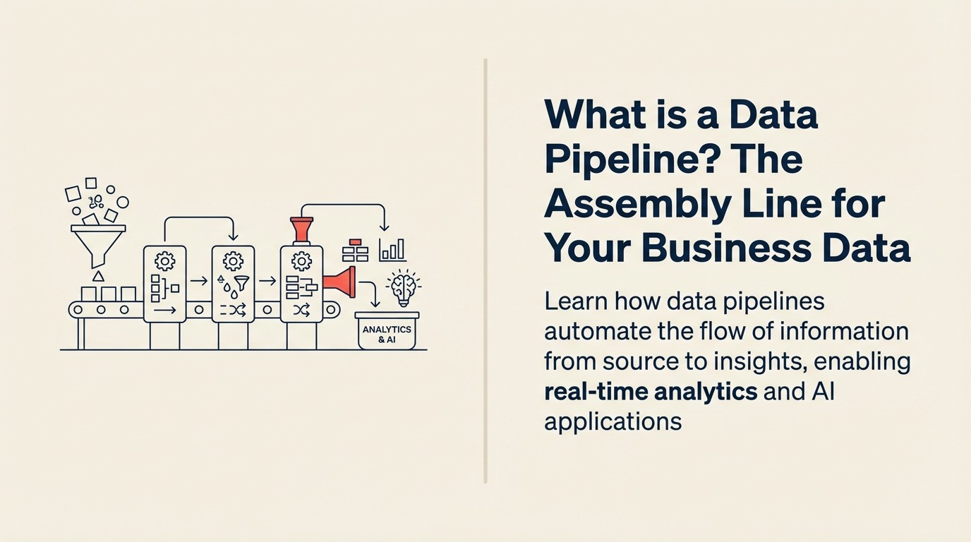 Data Pipelineとは?ビジネスデータのための組立ライン