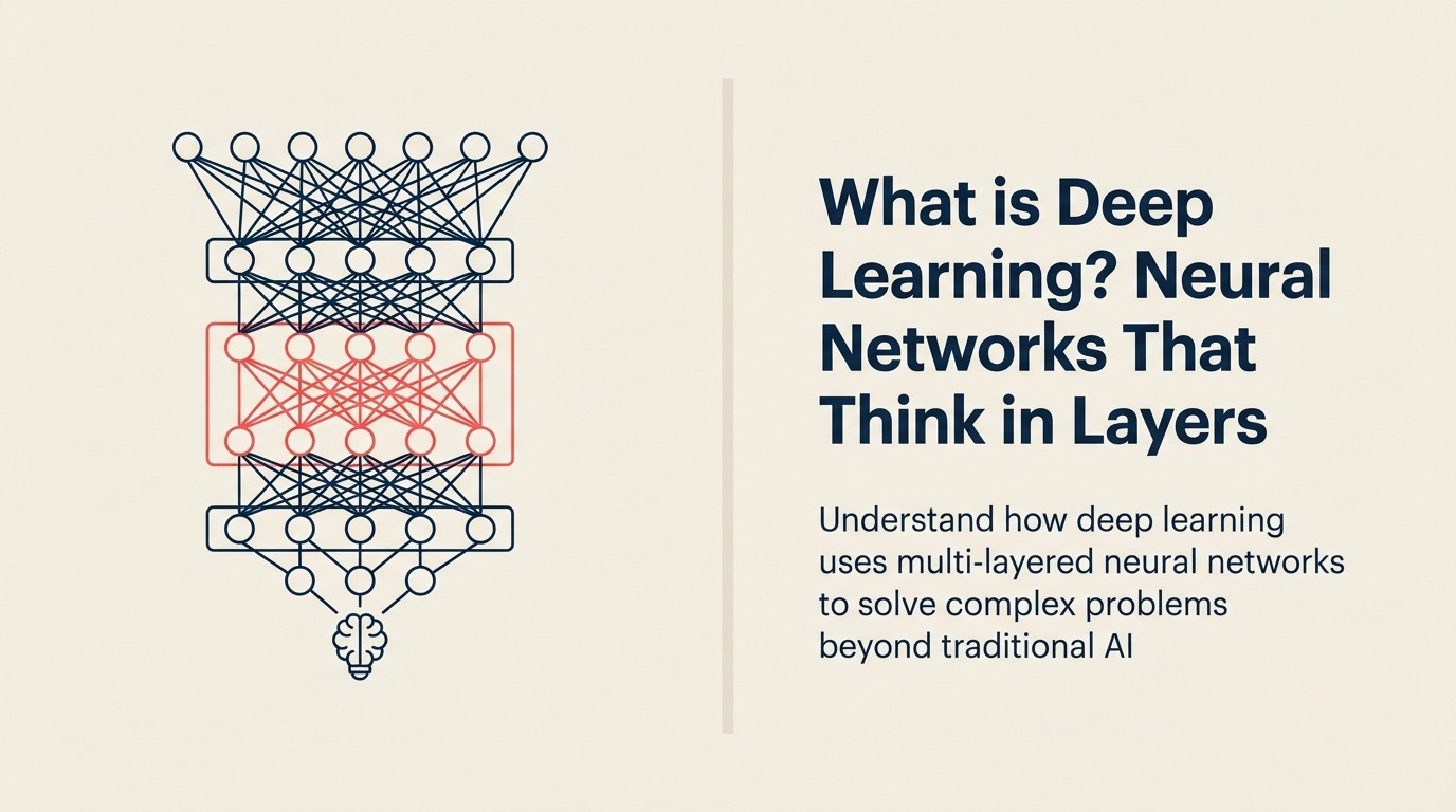 ¿Qué es Deep Learning? Redes Neuronales que Piensan en Capas