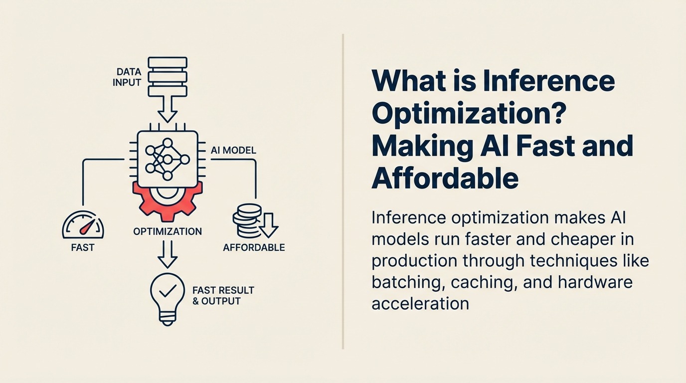 Inference Optimizationとは？AIを高速かつ手頃な価格で実現する方法