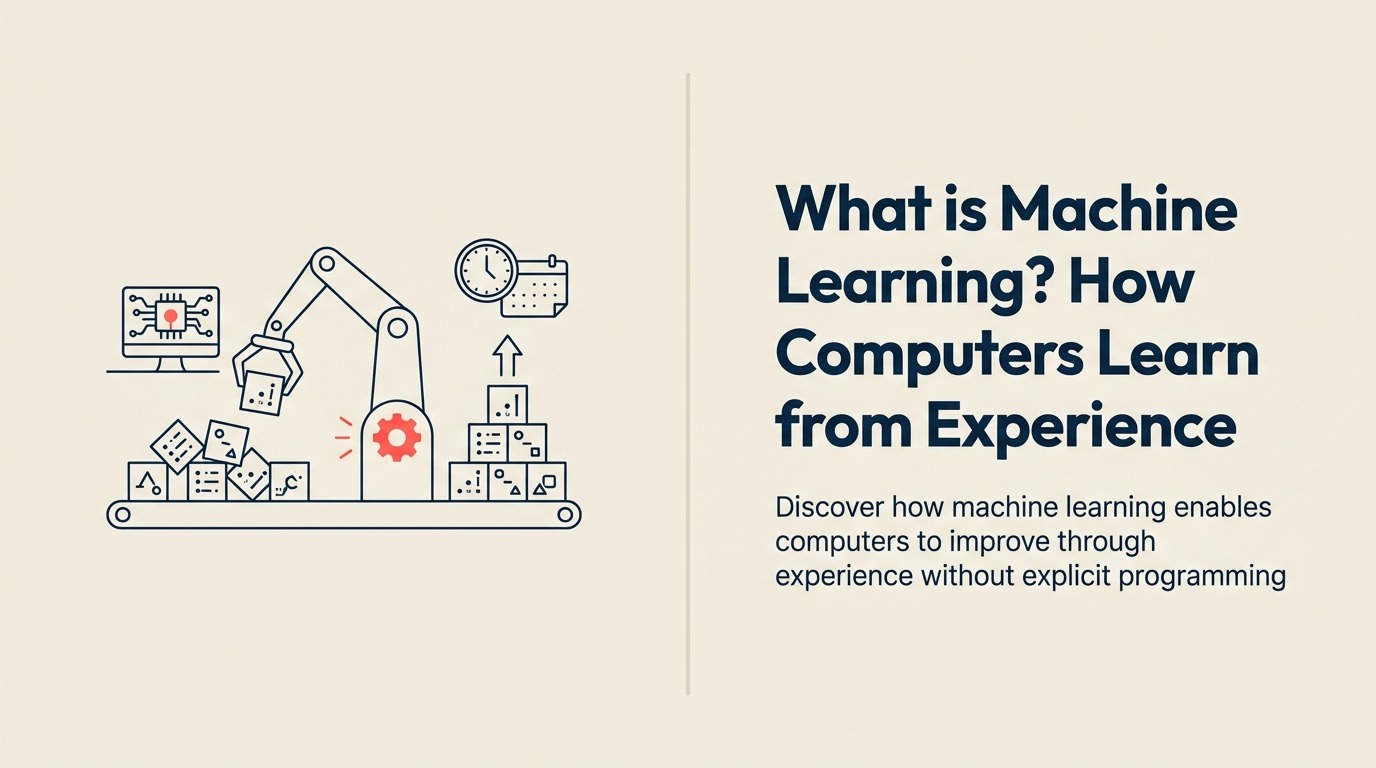O que é Machine Learning? Como os Computadores Aprendem com a Experiência