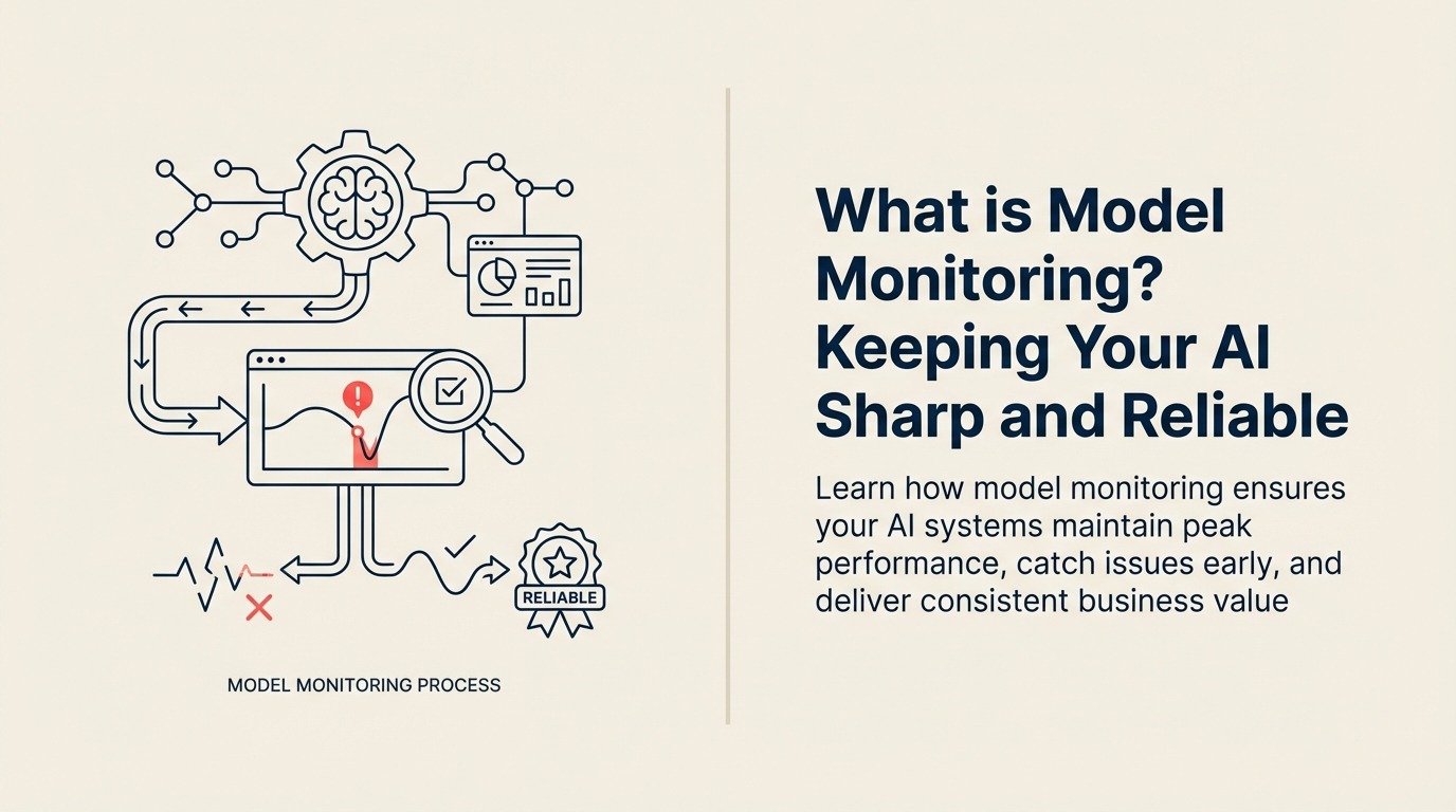 Model Monitoringとは？AIをシャープで信頼性の高い状態に保つ