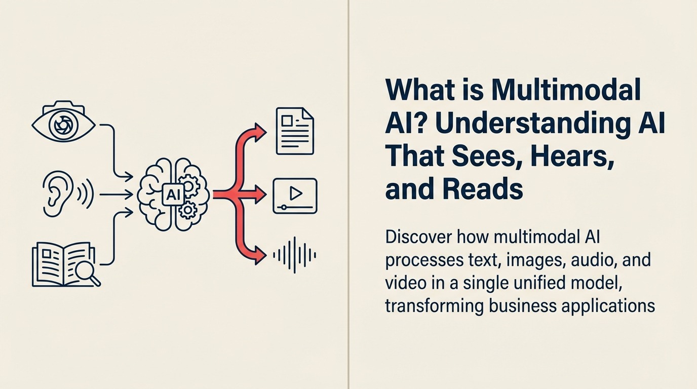 Multimodal AIとは？見て、聞いて、読むAIを理解する