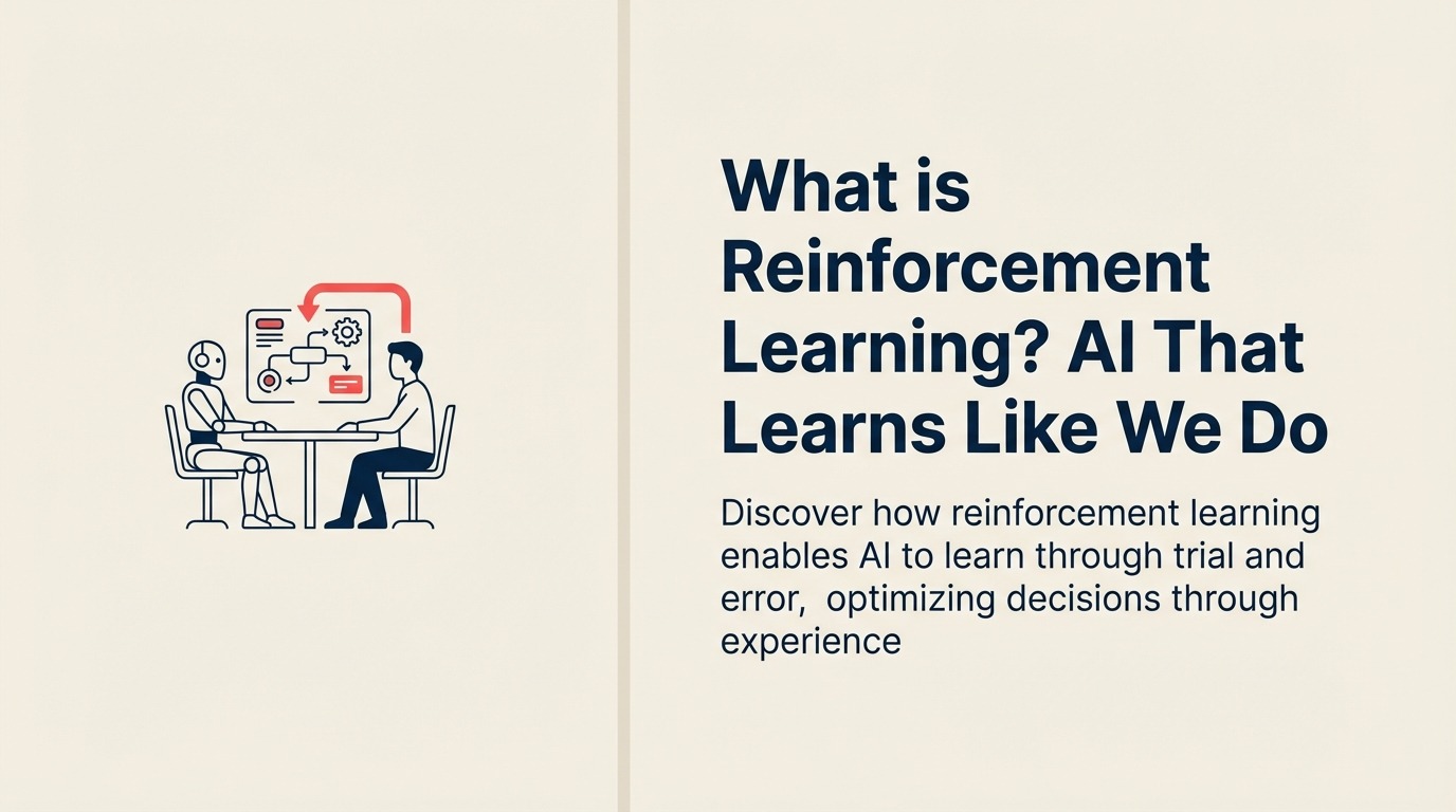 Reinforcement Learningとは？私たちのように学ぶAI
