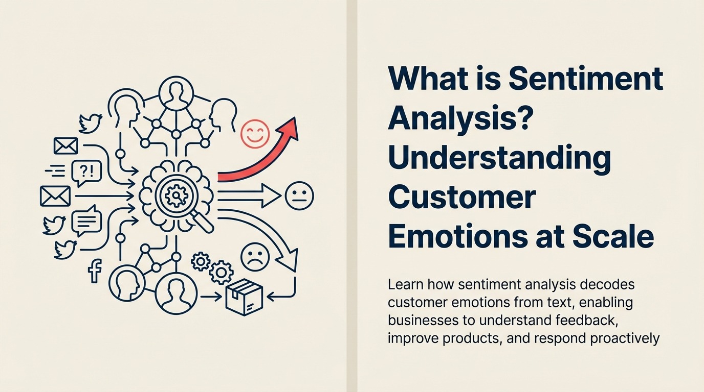 ¿Qué es el Sentiment Analysis? Comprender las Emociones de los Clientes a Escala