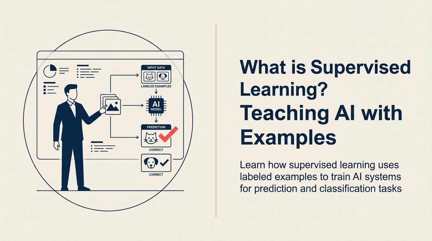 ¿Qué es el Supervised Learning? Enseñando IA con Ejemplos