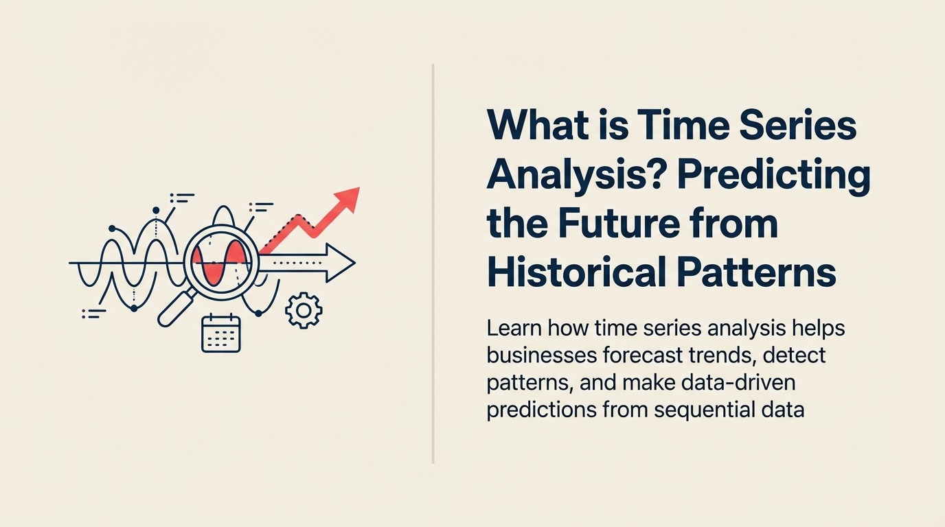 Time Series Analysisとは？履歴パターンから未来を予測