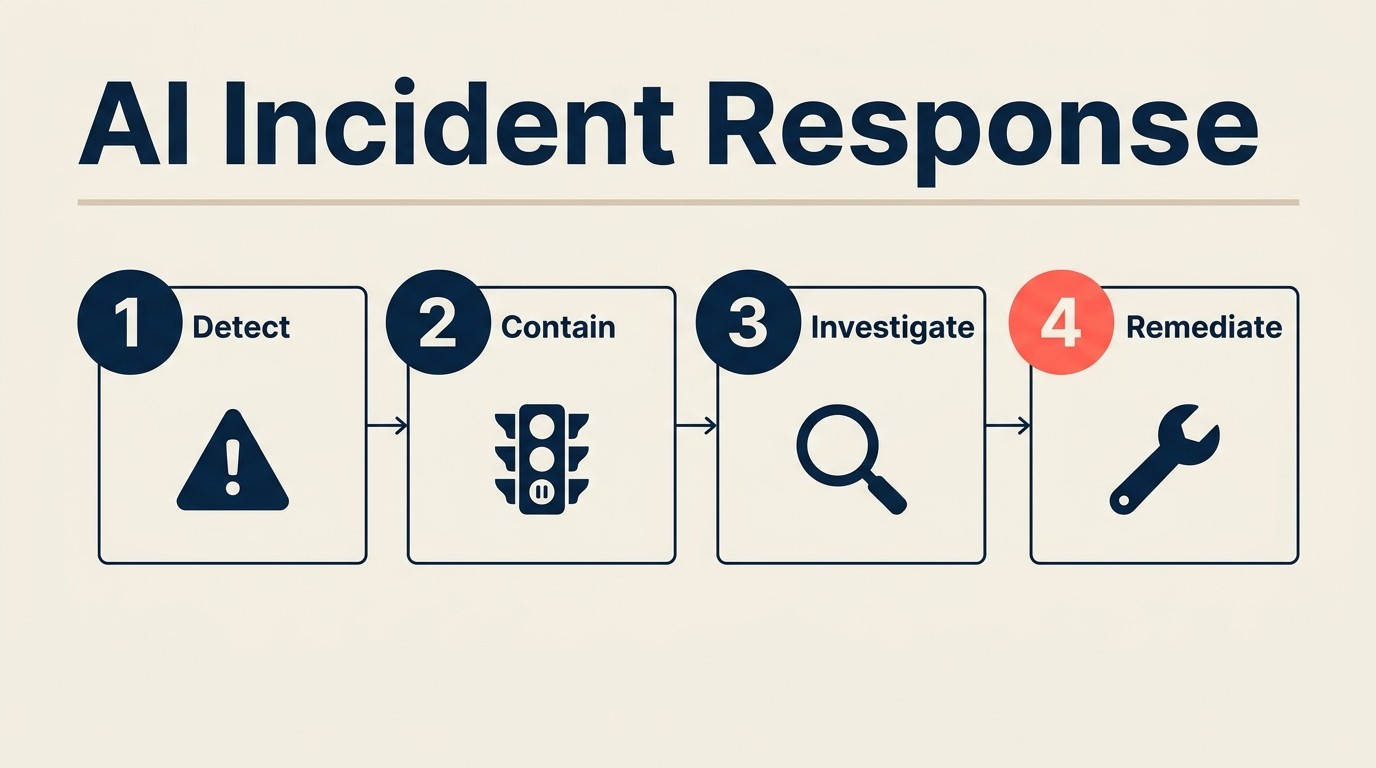 AI Incident Response Playbook: Wie Sie reagieren, wenn AI versagt