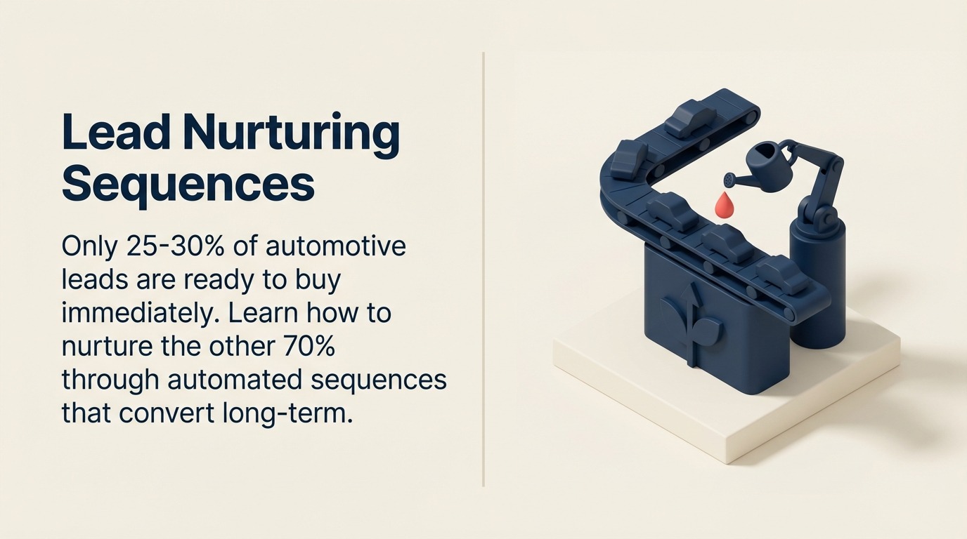 Lead Nurturing Sequences: Mit Interessenten in Kontakt bleiben, die heute noch nicht kaufbereit sind - 2026 Guide