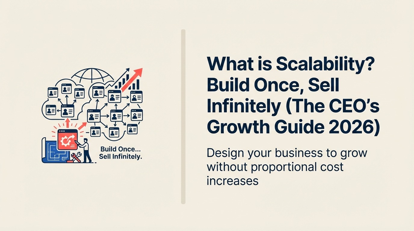 What is Scalability? Why Some Companies Grow 10x While Others Just Get 10x More Complex