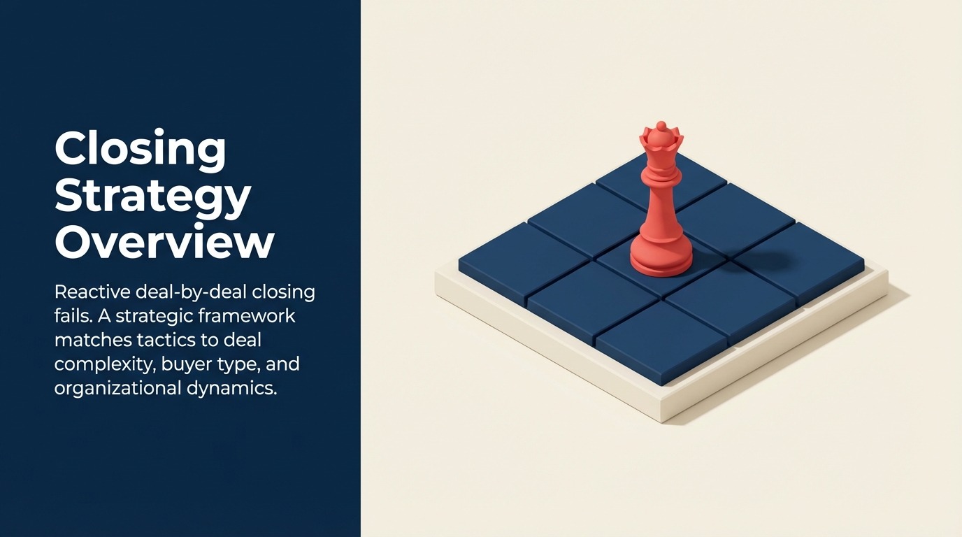 Closing Strategy Overview: From Reactive to Strategic Deal Closure - 2026 Guide