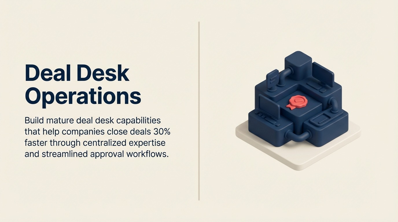 Deal Desk Operations: Centralizing Deal Review and Execution