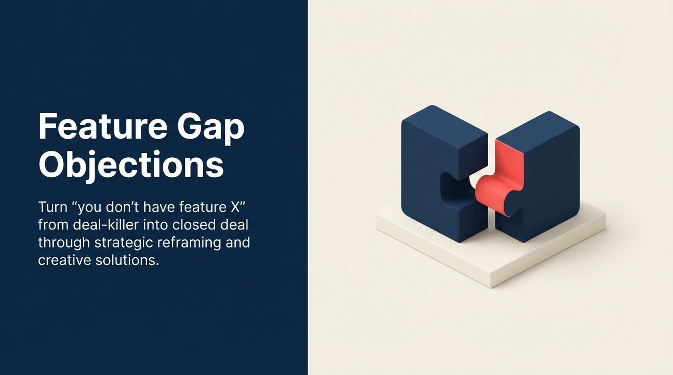 Feature Gap Objections: Closing Deals Despite Missing Capabilities - 2026 Guide