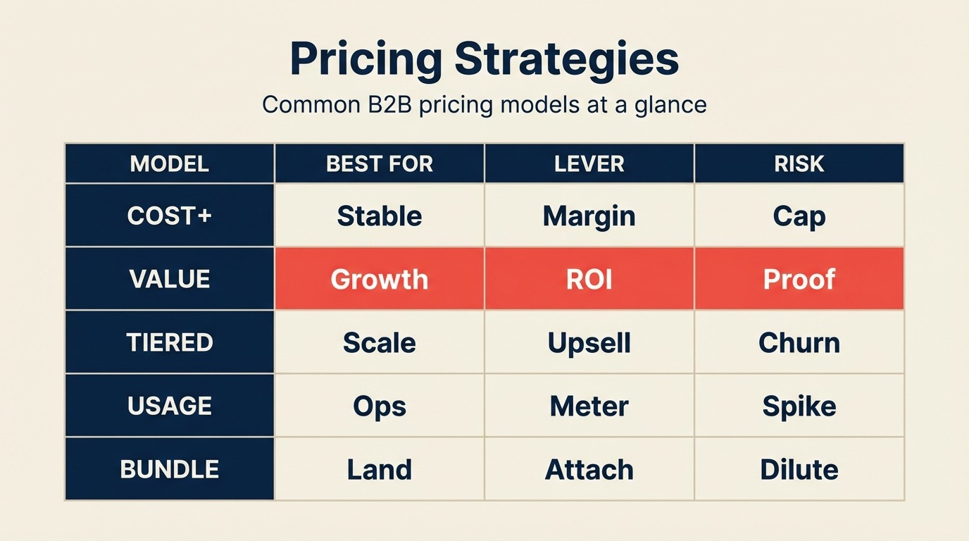 Pricing Strategies: Models and Methods for Revenue Optimization