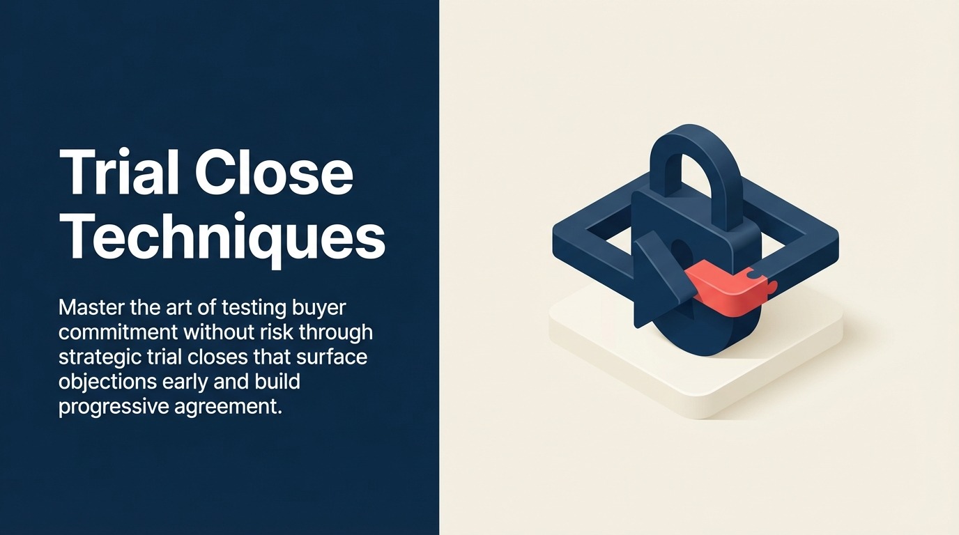 Trial Close Techniques: Testing Readiness Without Forcing Commitment - 2026 Guide