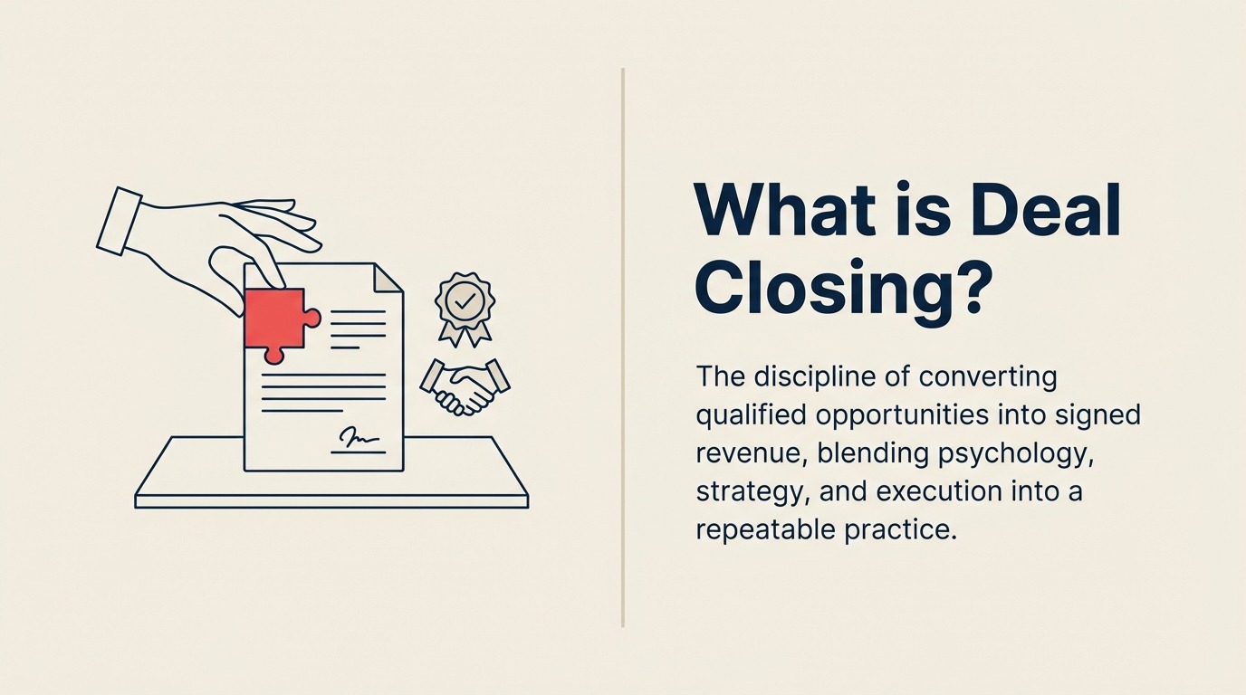 What is Deal Closing: The Art and Science of Revenue Conversion - 2026 Guide
