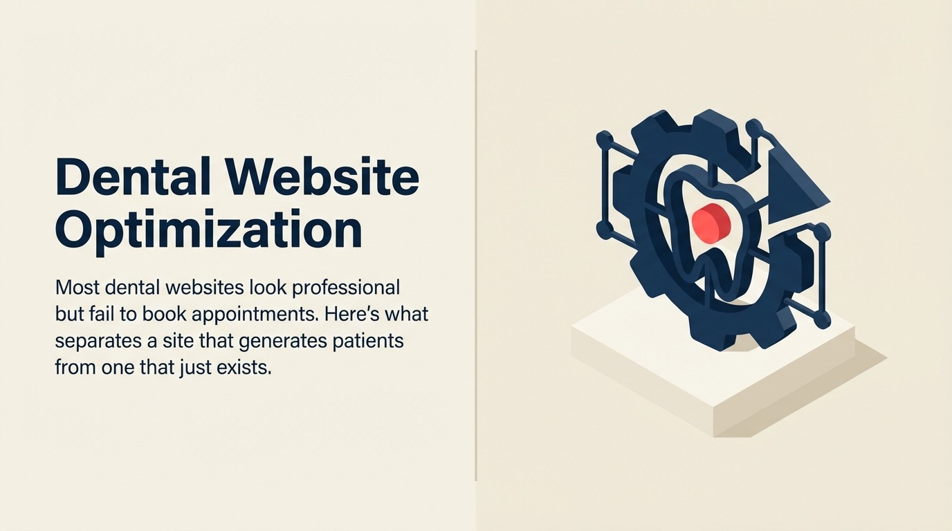 Optimasi Website Gigi: Desain Konversi, Performa Mobile, dan Penjadwalan Online