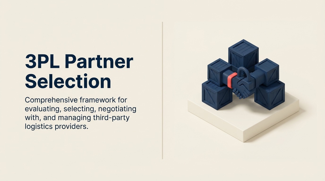 Pemilihan Rakan Kongsi 3PL: Menilai, Merundingkan, dan Menskalakan dengan Penyedia Logistik yang Tepat