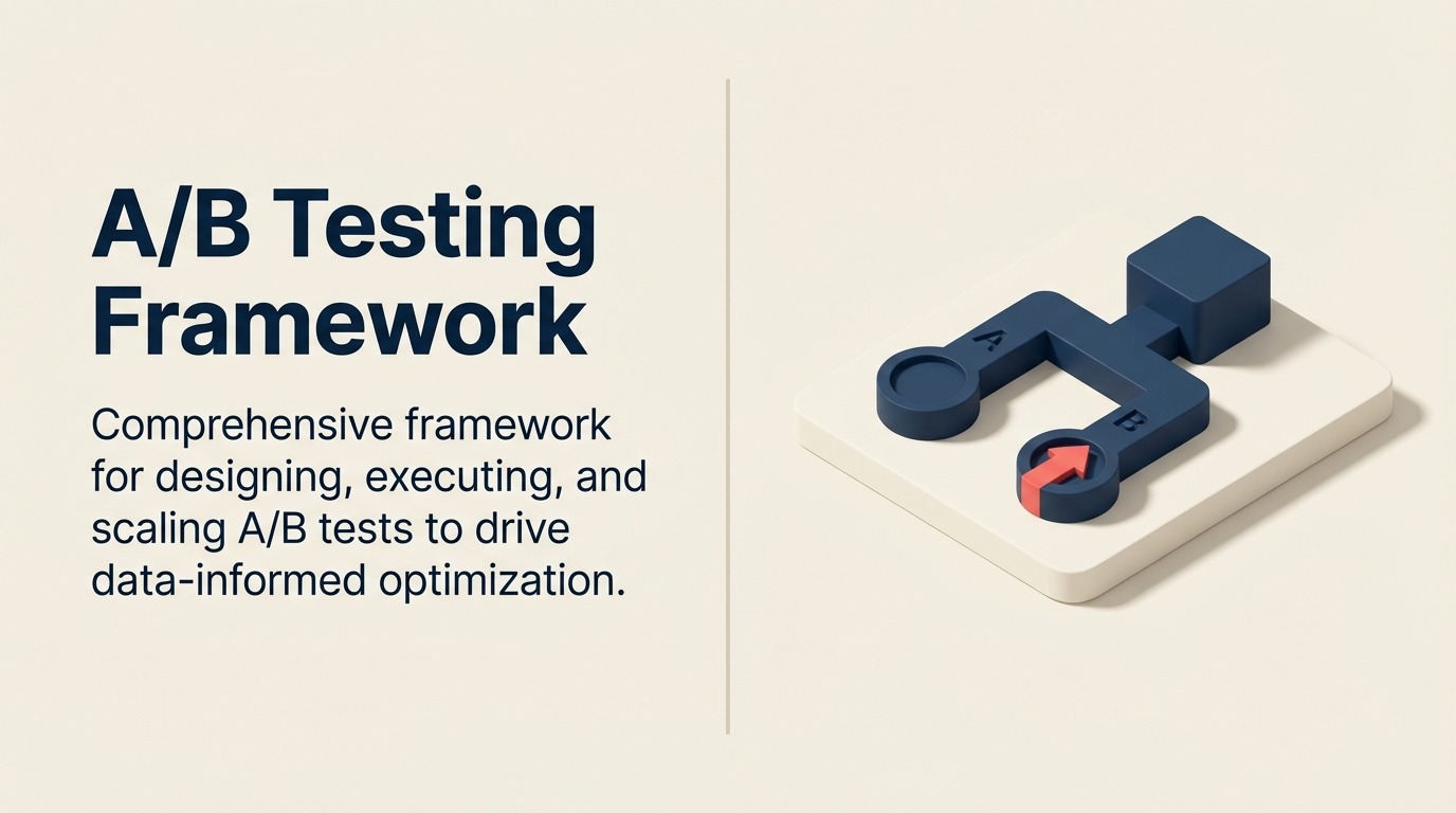 Framework A/B Testing: Eksperimen Sistematis untuk Pertumbuhan E-commerce