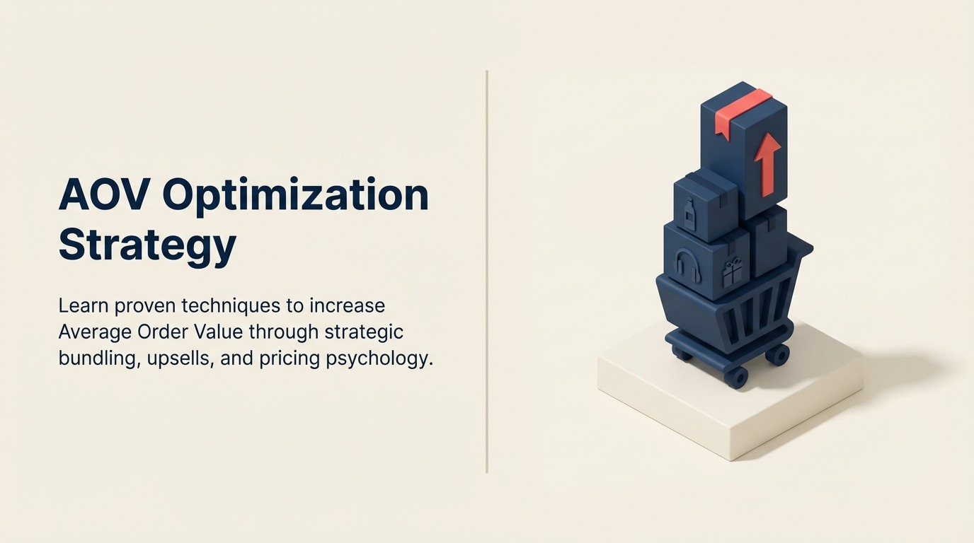 Strategi Pengoptimuman AOV: Teknik Terbukti untuk Meningkatkan Nilai Pesanan Purata