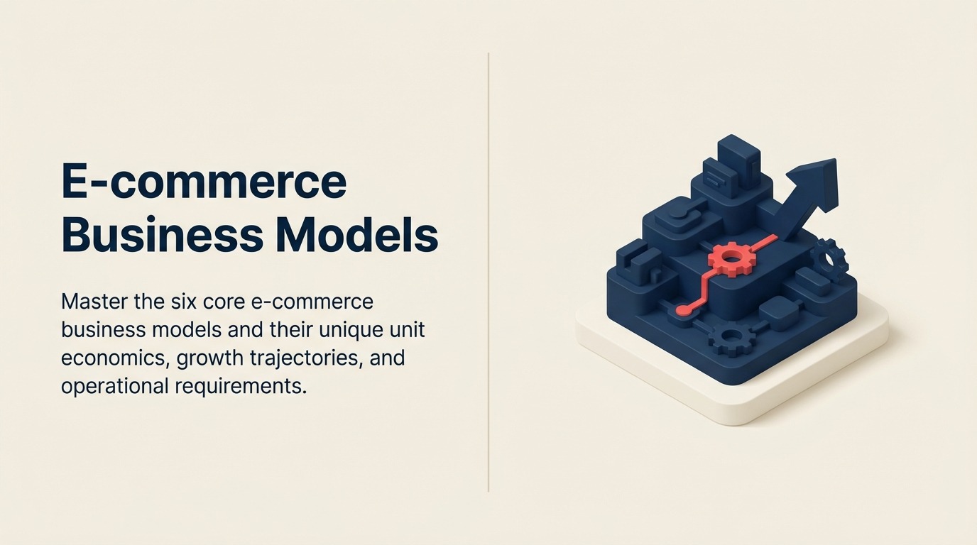Modelos de Negocio E-commerce: Elegir el Camino Correcto para Su Tienda Online - Guía 2026