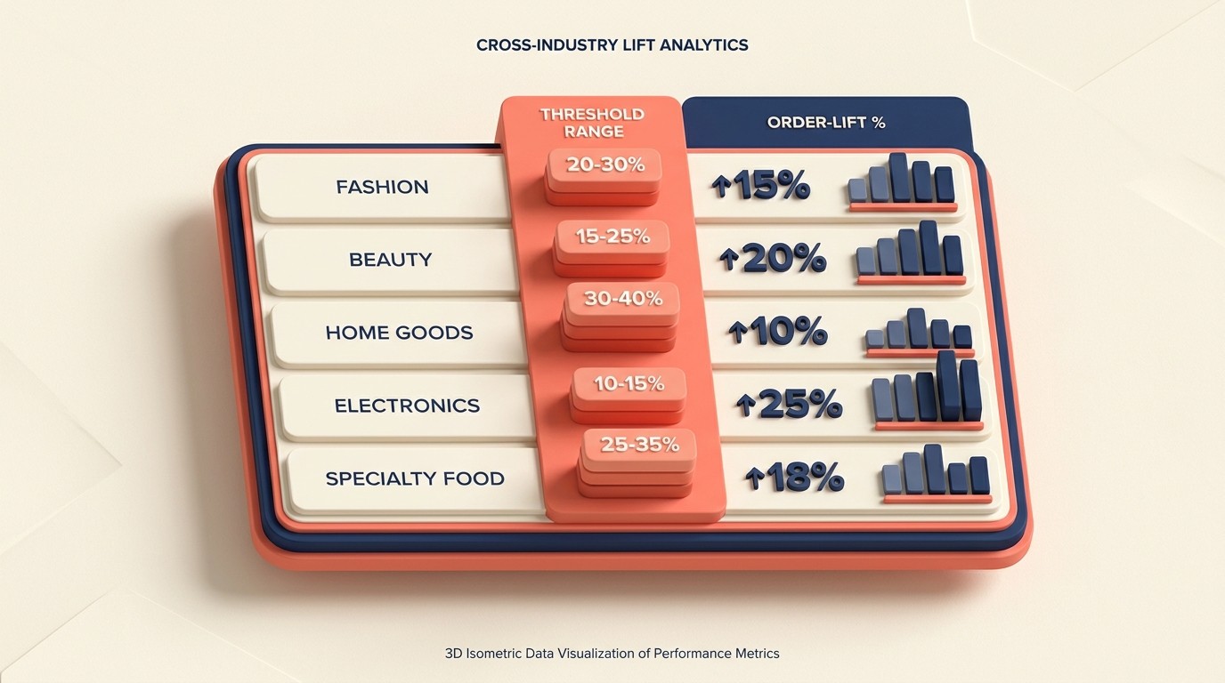 Data-driven approach to setting free shipping thresholds with AOV distribution