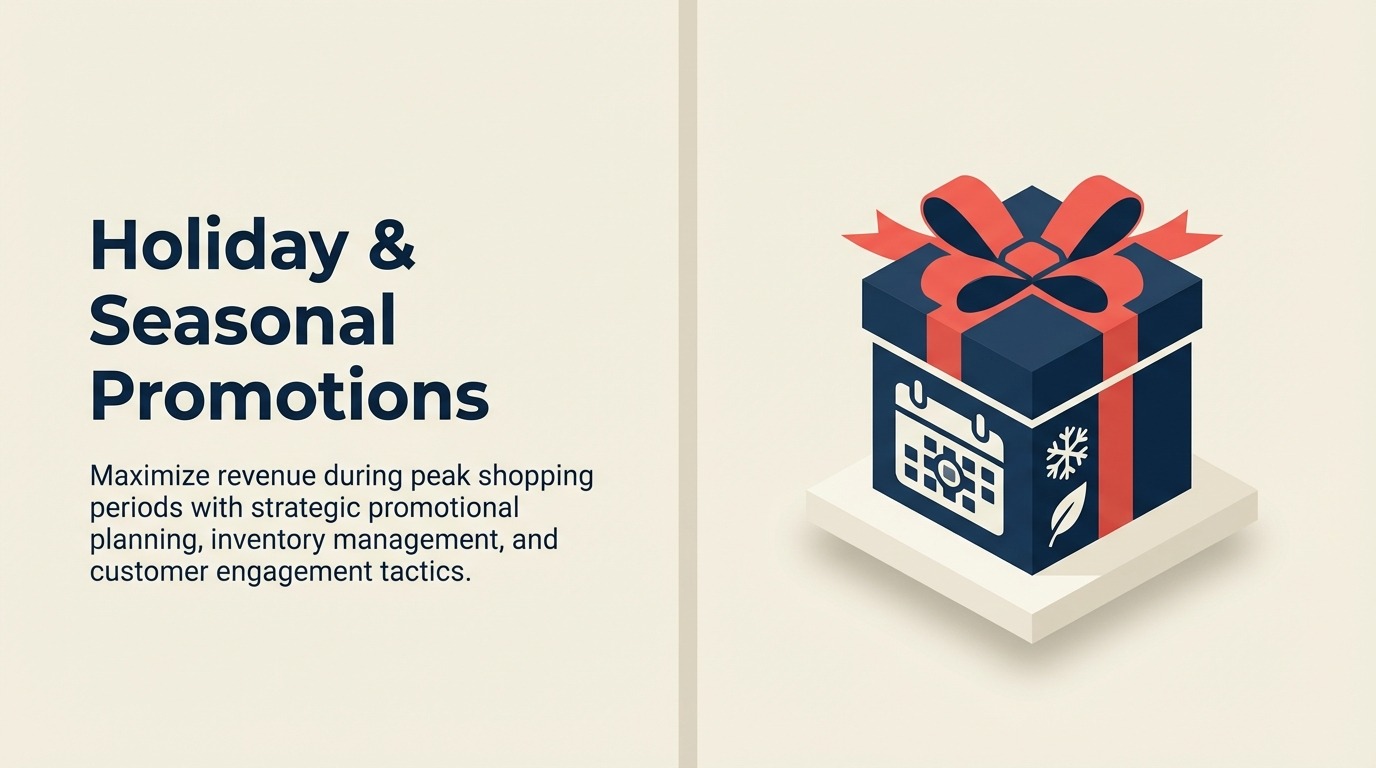 Promociones Festivas y de Temporada: Maximizar Ingresos Durante Períodos de Compras Pico