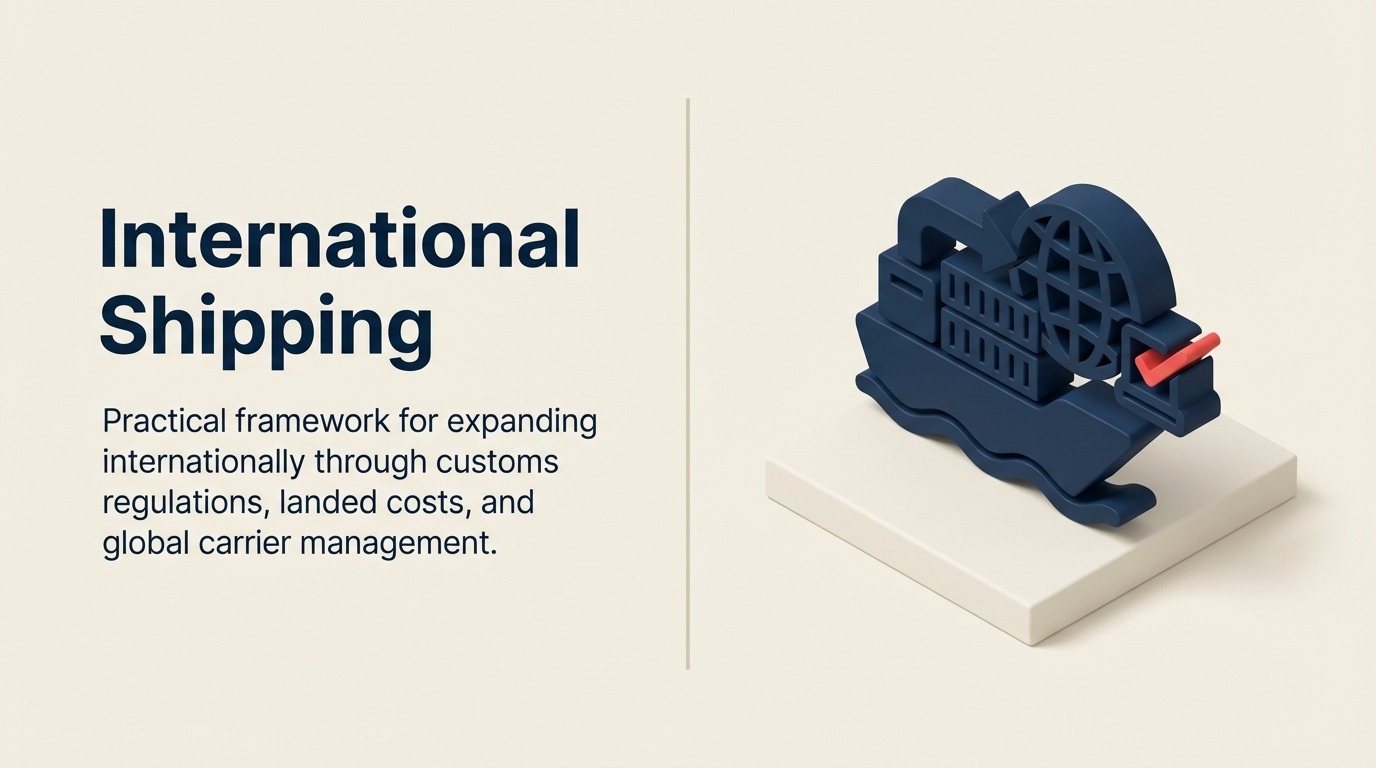 Pengiriman Internasional: Mengelola Bea Cukai, Pajak, dan Logistik Global untuk Pertumbuhan E-commerce