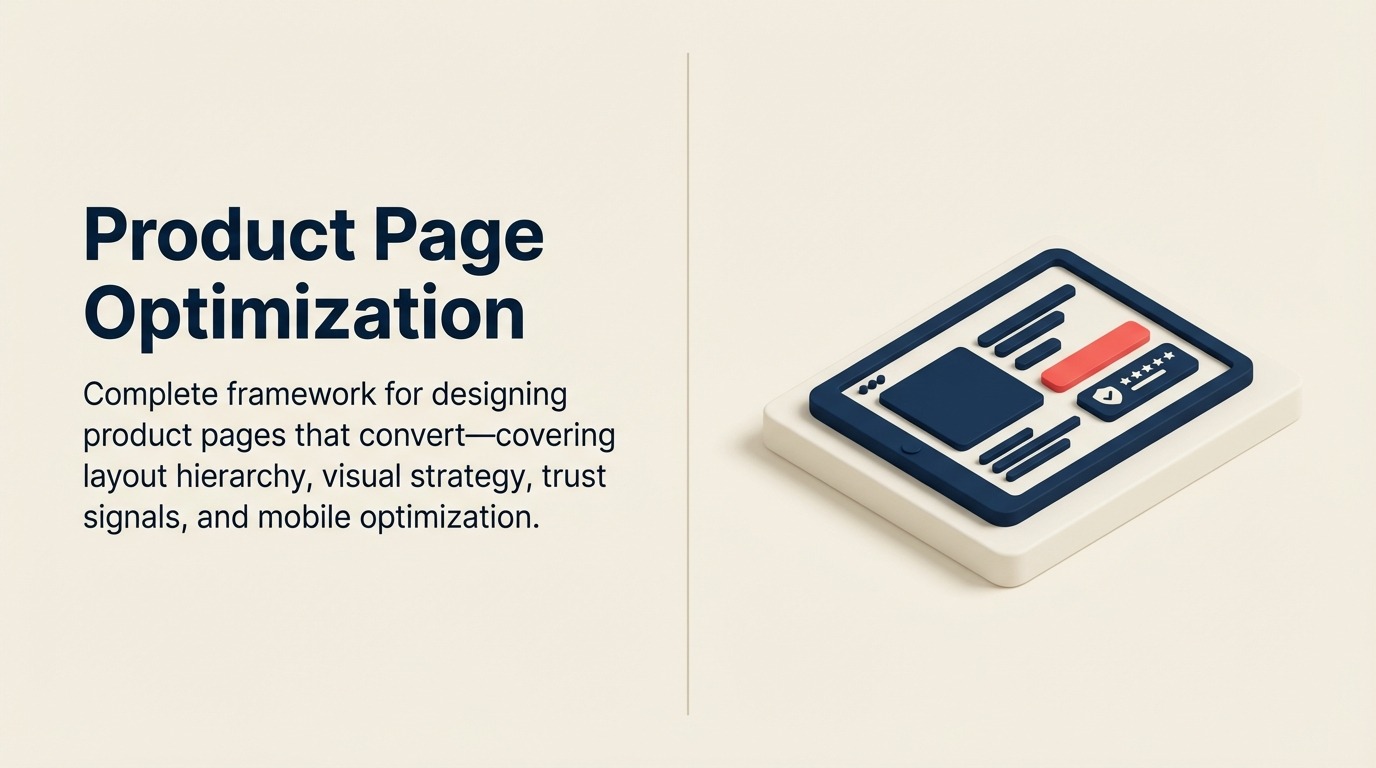 Optimasi Halaman Produk: Framework Lengkap untuk Halaman yang Fokus pada Konversi - Panduan 2026