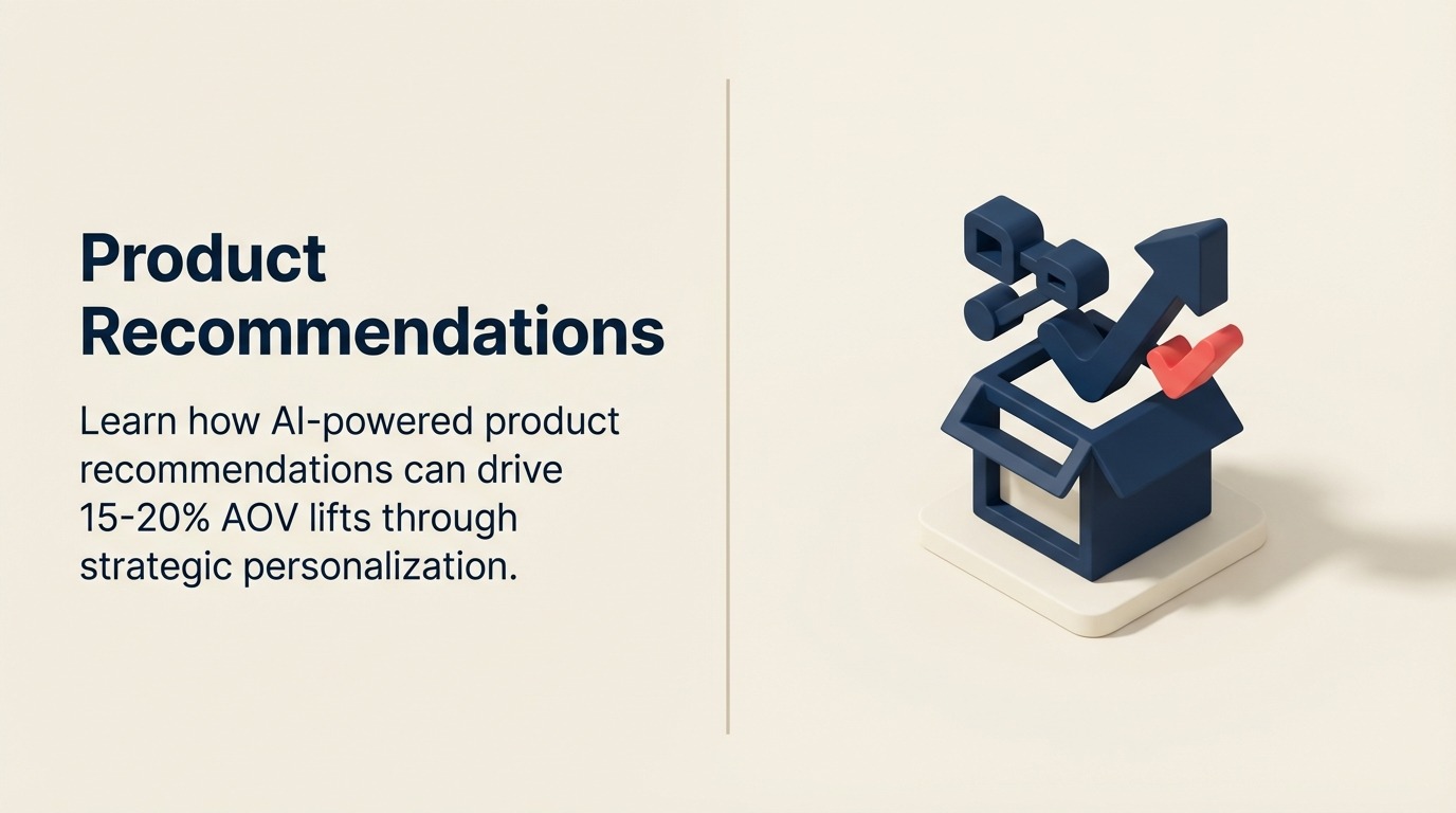 Recomendações de Produtos: Personalização com IA para Maior AOV