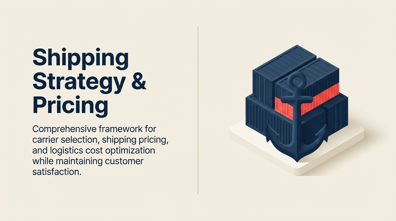 Strategi Pengiriman & Penetapan Harga: Menguasai Pemilihan Kurir, Opsi Kecepatan, dan Optimasi Biaya