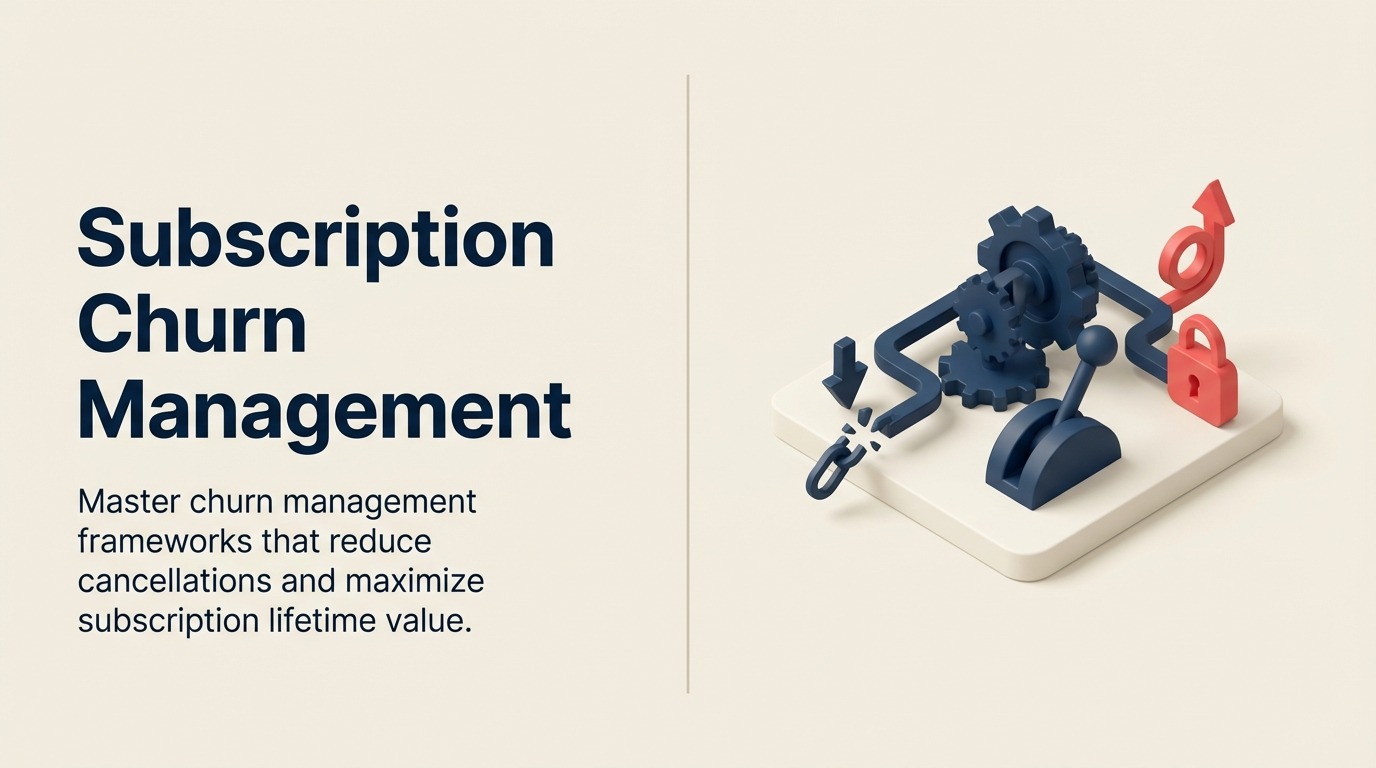 Subscription Churn Management: Mengurangi Cancellation dan Memaksimalkan Lifetime Value