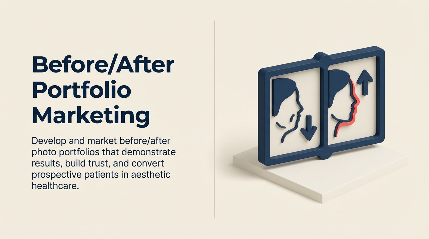 Marketing de Portafolio de Antes/Después: Narrativa Visual para Resultados en Salud