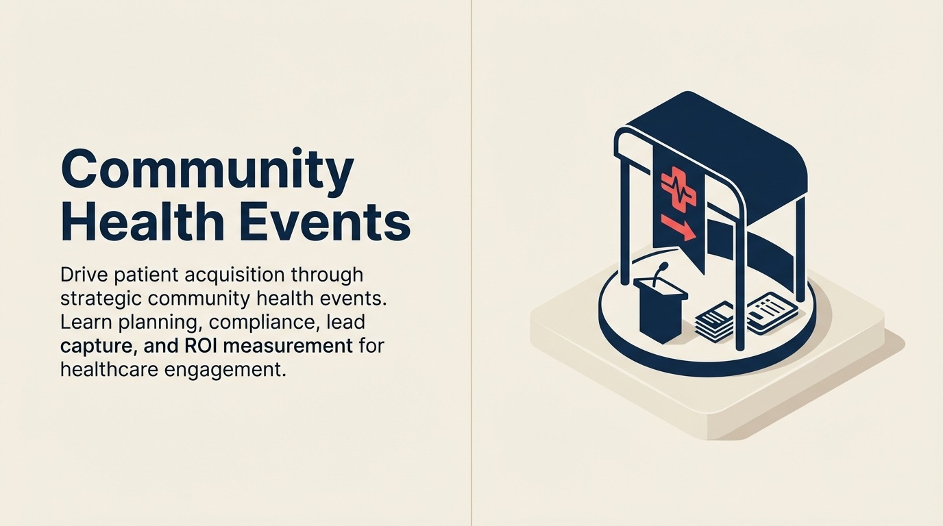 Community Health Events: Praxissichtbarkeit durch lokales Engagement aufbauen