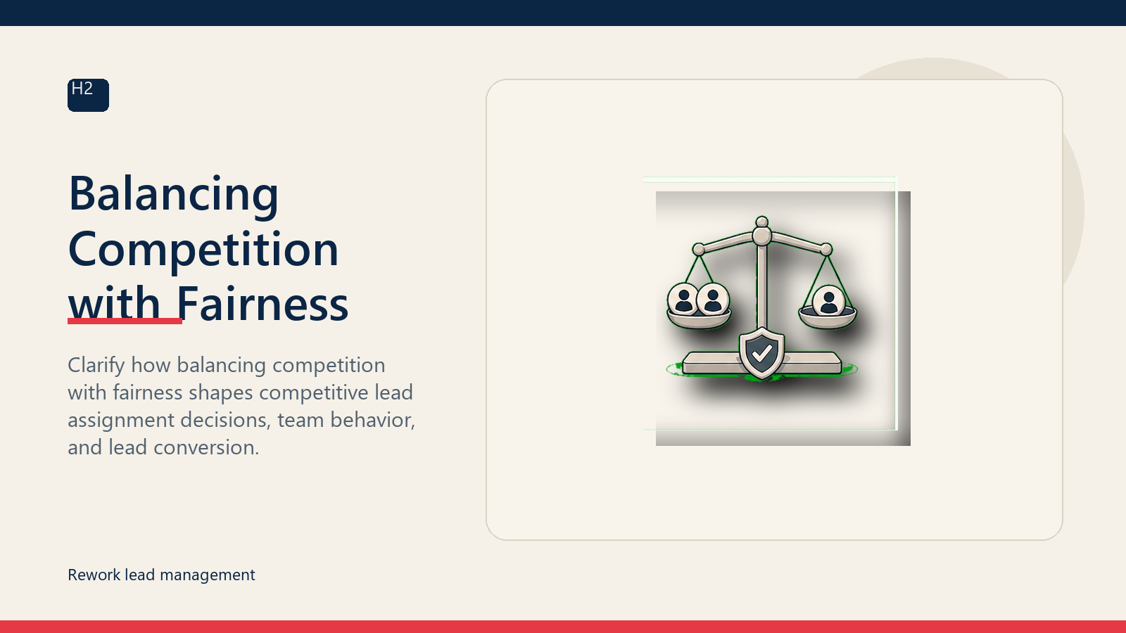 Balancing Competition with Fairness