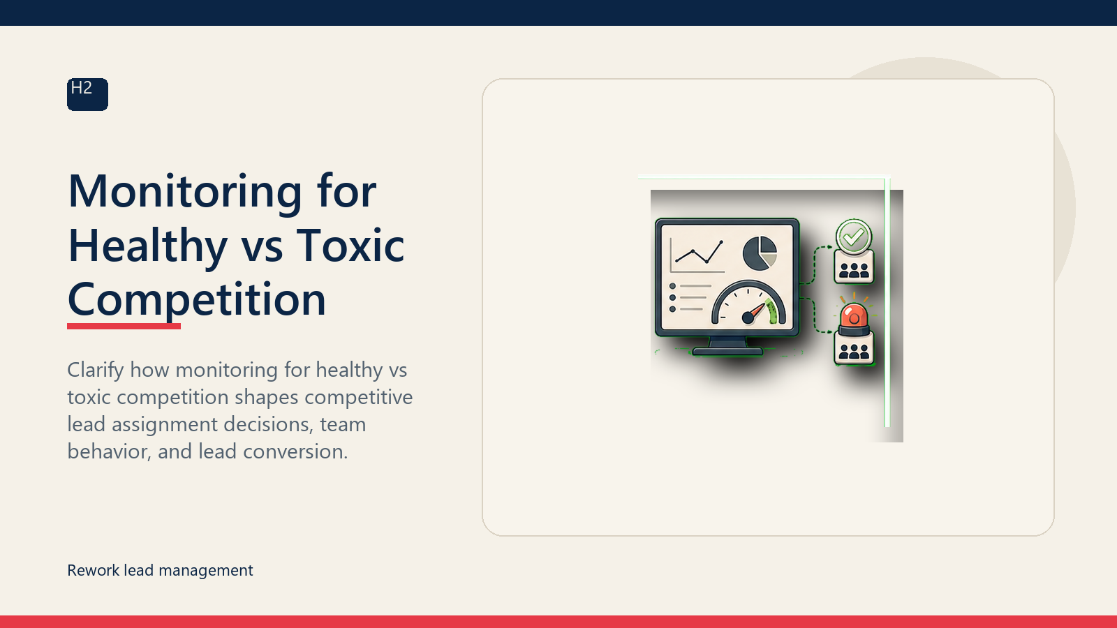 Monitoring for Healthy vs Toxic Competition