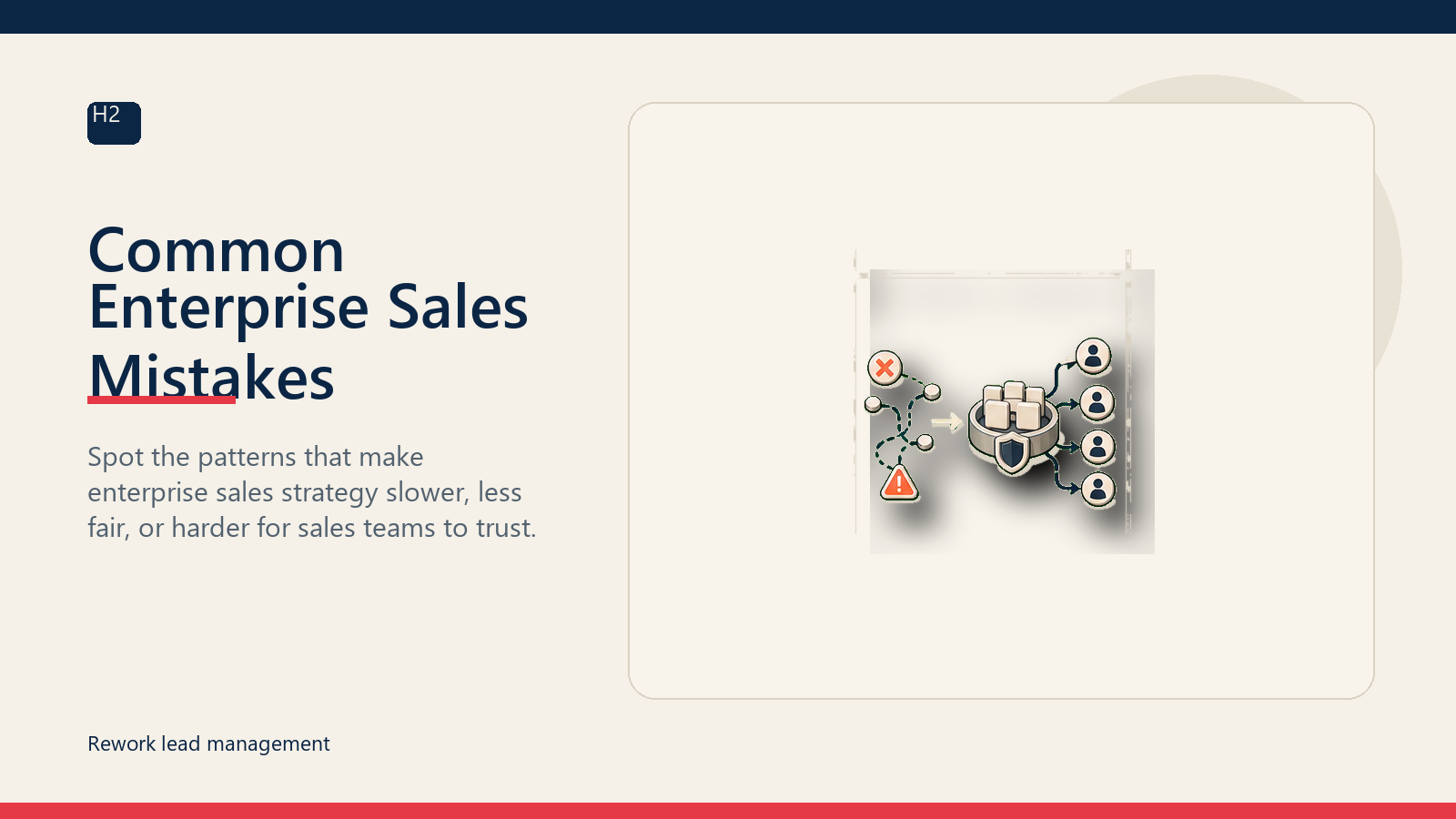 Common Enterprise Sales Mistakes
