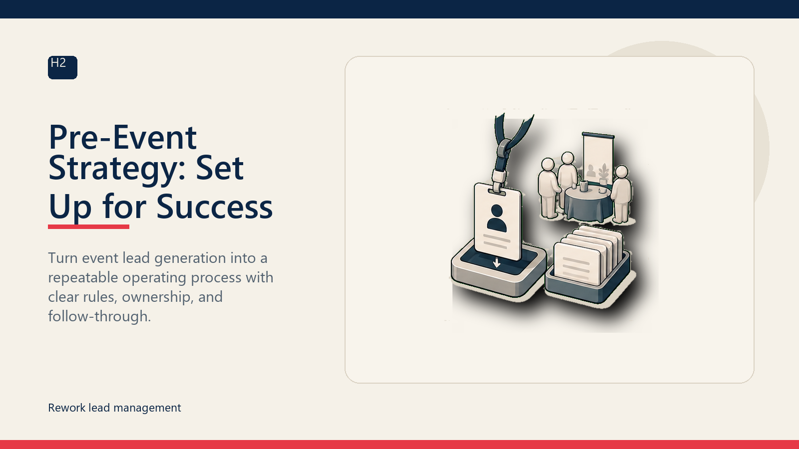 Pre-Event Strategy: Set Up for Success