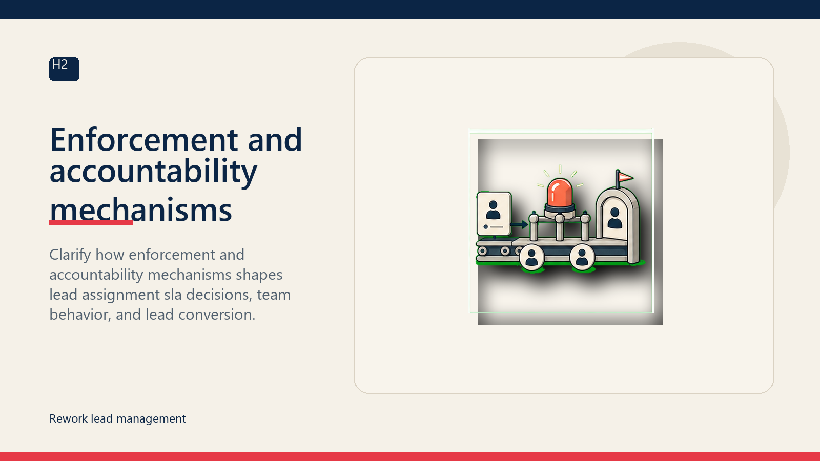 Enforcement and accountability mechanisms