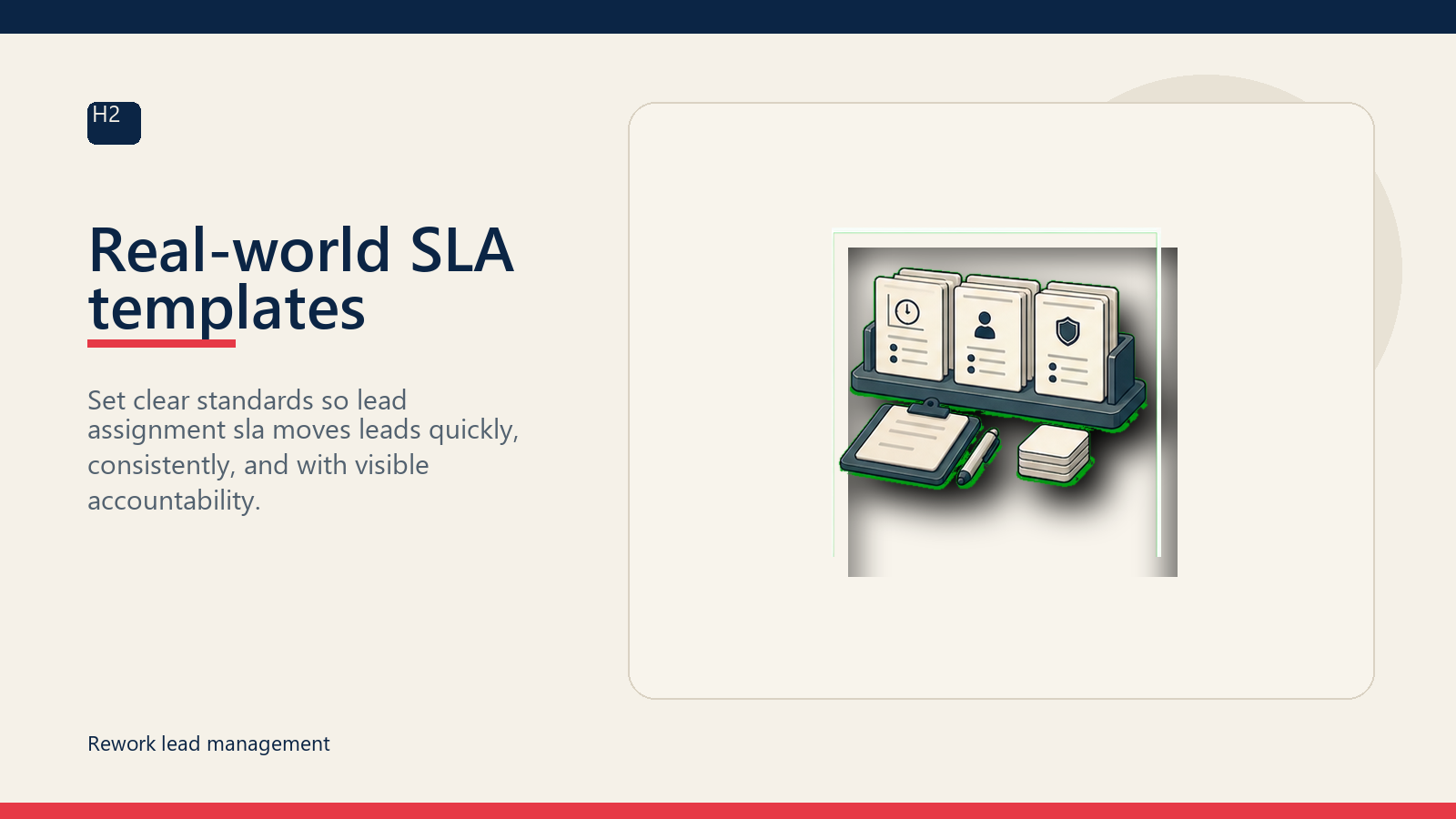 Real-world SLA templates
