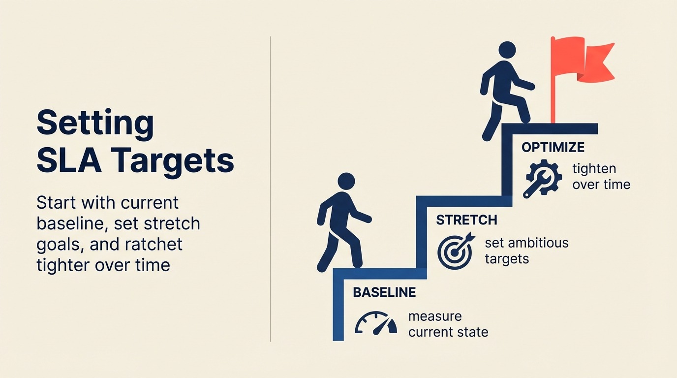 Menetapkan Sasaran SLA