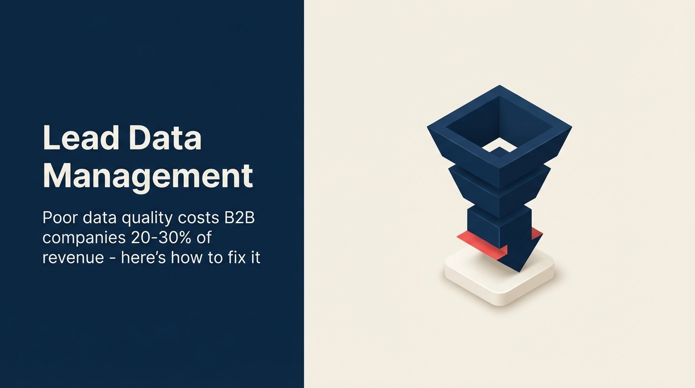 Manajemen Data Lead: Membangun Fondasi Revenue Intelligence Anda